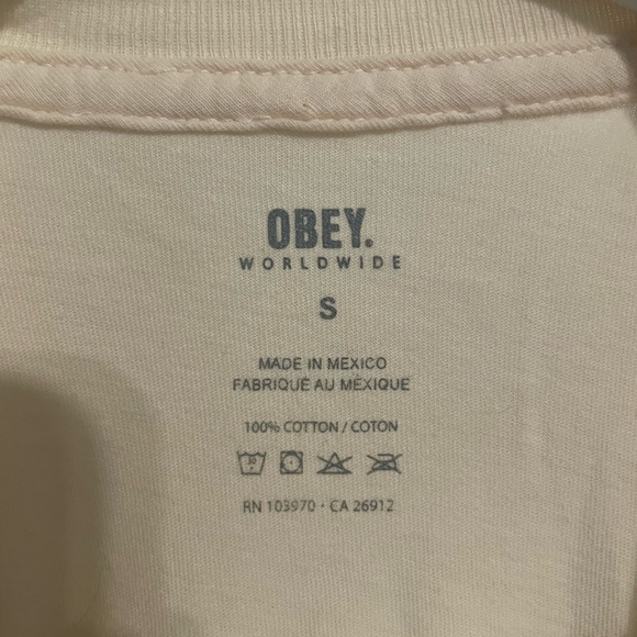 NWT Obey tshirt - Picture 4 of 6